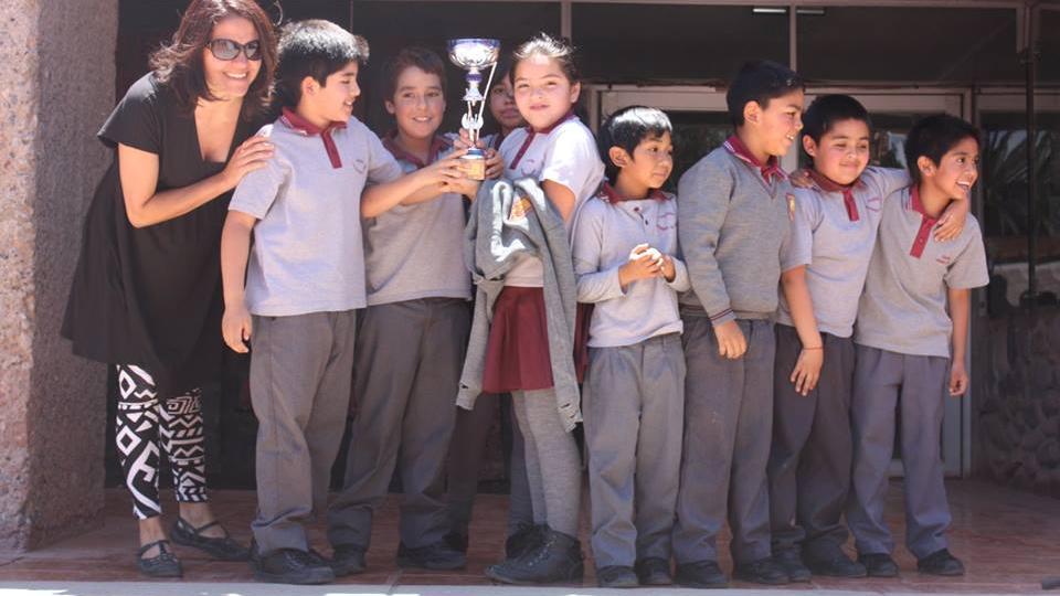 La selección del Colegio Leonardo Da Vinci, ganadores de la jornada.