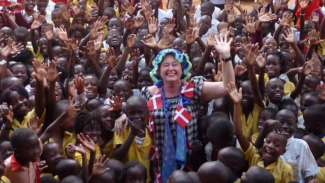 Benedicte Riis en Sudáfrica.