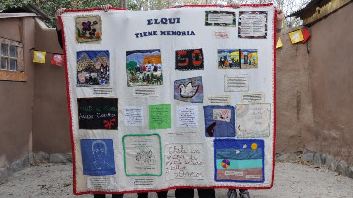 Elqui tiene memoria, obra textil