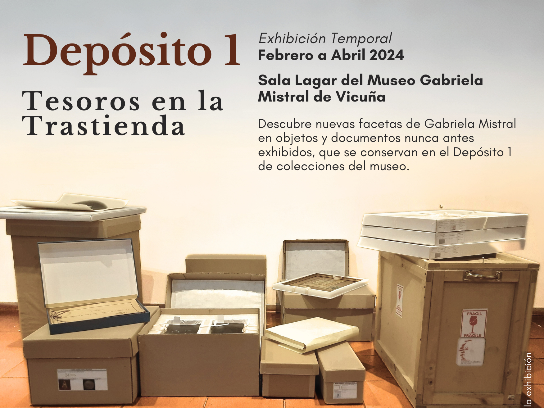 Afiche promocional de la exposición