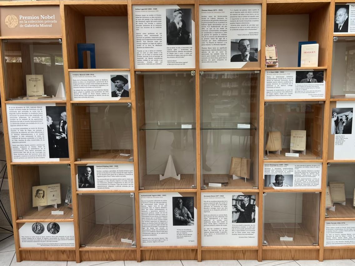 Espacio expositivo en la Biblioteca del Museo