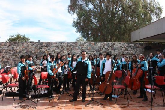 Orquesta del Colegio "Pedro Aguirre Cerda" de La Serena.