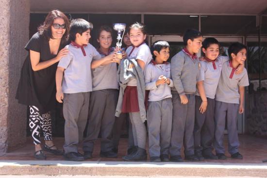 La selección del Colegio Leonardo Da Vinci, ganadores de la jornada.