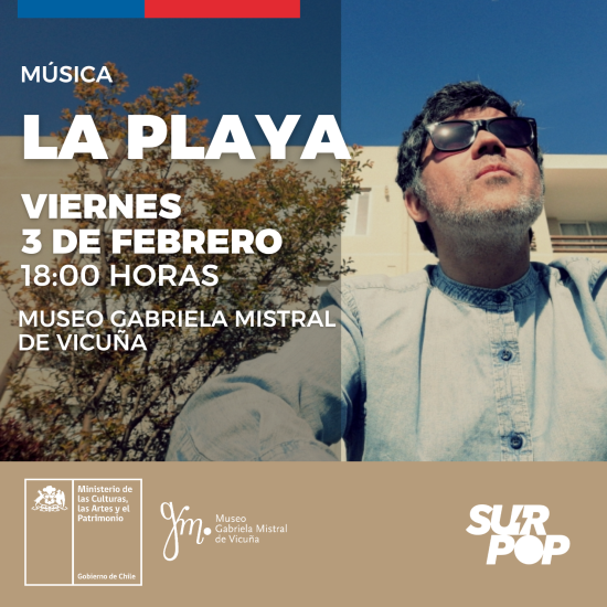 Jorge Barahona, cantautor y productor musica que se presenta bajo el seudónimo de La Playa