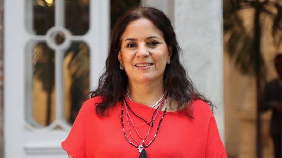 Nélida Pozo Kudo, directora del Servicio Nacional del Patrimonio Cultural