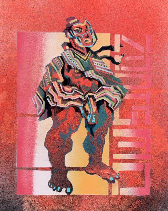 Obra que es parte de la exhibición