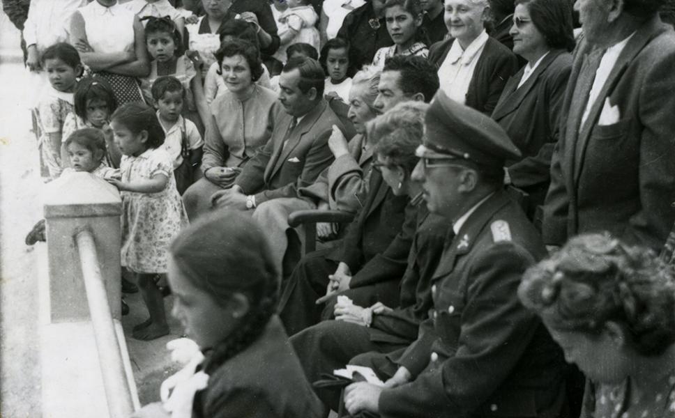 Plaza de Armas de Paihuano, 1954. Plaza de Armas de Paihuano, 1954.