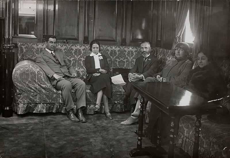Emelina Molina, Gabriela Mistral y Palma Guillén, 1926 Emelina Molina, Gabriela Mistral y Palma Guillén, 1926